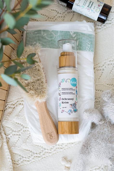 Obrázok detskej pokožky a vhodných produktov