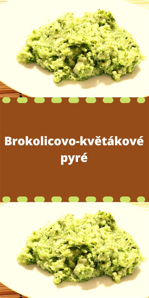 Čerstvo pripravené brokolicovo-jablkové pyré