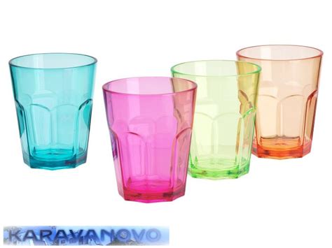 Farebné poháre na vodu pre deti