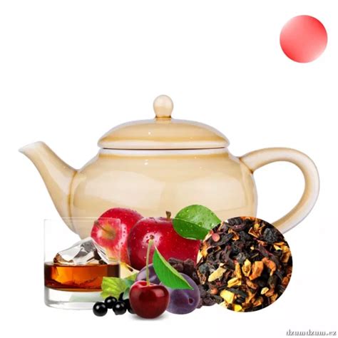 Ovocný čaj s kúskami ovocia