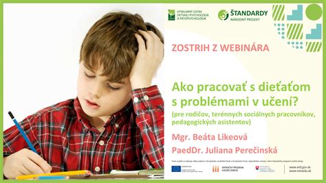 Ilustrácia dieťaťa s problémami s koncentráciou