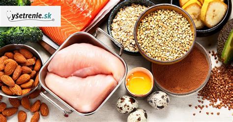 Ilustrácia rôznych zdrojov bielkovín