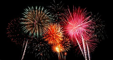 ohňostroj na Silvestra