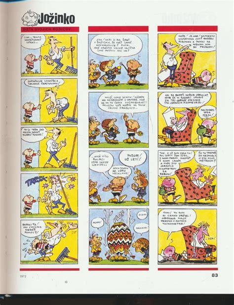 Ukážka z komiksu Jožinko - dieťa svojich rodičov