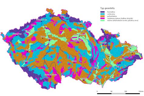 Mapa znázorňujúca typy terénu a vhodné typy kočíkov