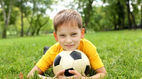 Dieťa športuje s entuziazmom