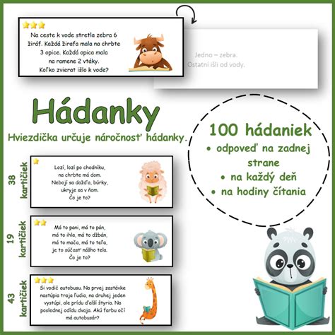 Ilustrácia zvieratiek pre detské hádanky