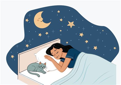 Ilustrácia dieťaťa, ktoré spokojne spí