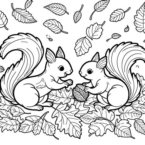 Dve deti hrajúce sa vonku v jesennom parku