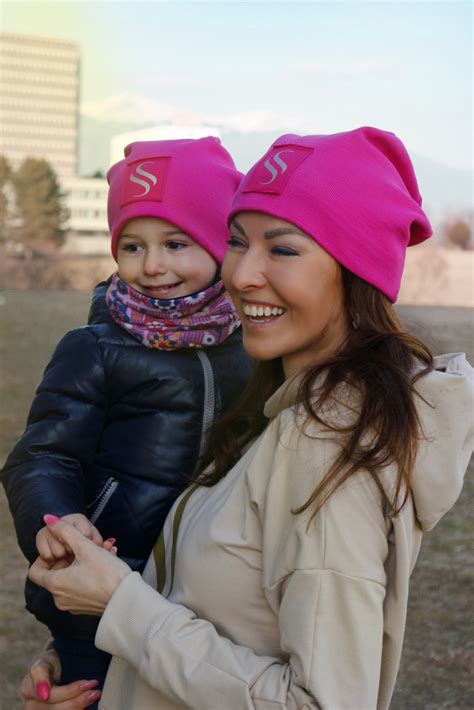 Set čiapok pre mamu a dieťa