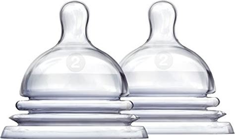 Ukážka rôznych typov cumlíkov na fľaše