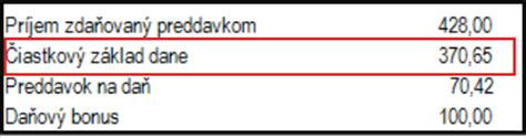 Schéma rodinnej štruktúry pre účely daňového bonusu
