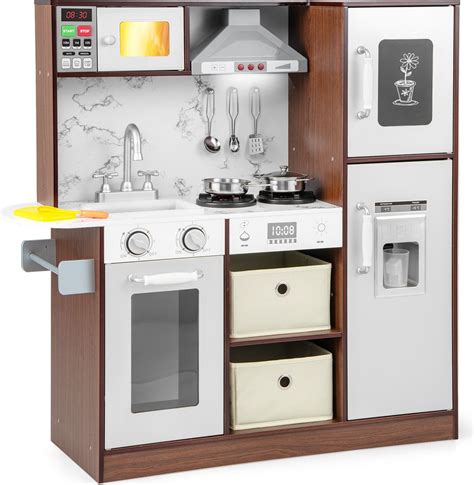 Detská kuchynka so zmrzlinovým stánkom