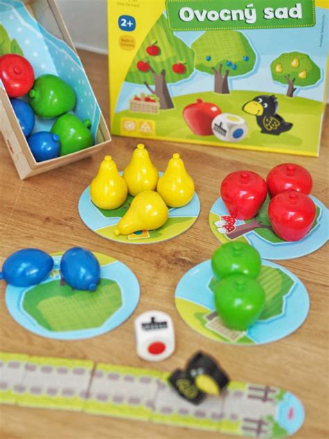 Spoločenská hra Ovocný sad a veverička