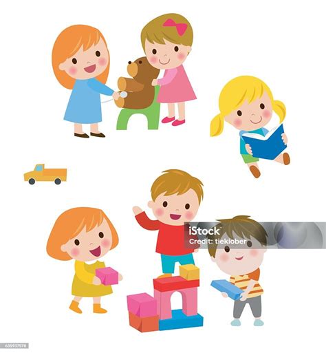 Ilustrácia priestrannej herne s hračkami