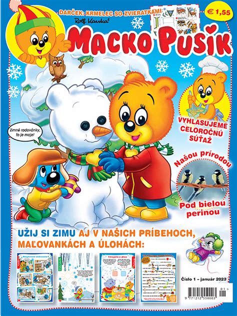 Porovnávacia tabuľka časopisov Macko Pusík a Macko Puf