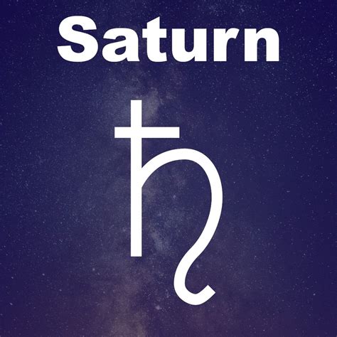 Saturn ako symbol zodpovednosti