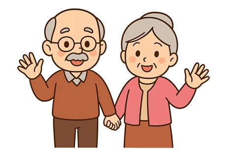 Ilustrácia rodiny, kde starí rodičia pomáhajú s výchovou dieťaťa