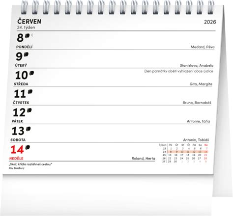 Kalendár s vyznačeným januárom