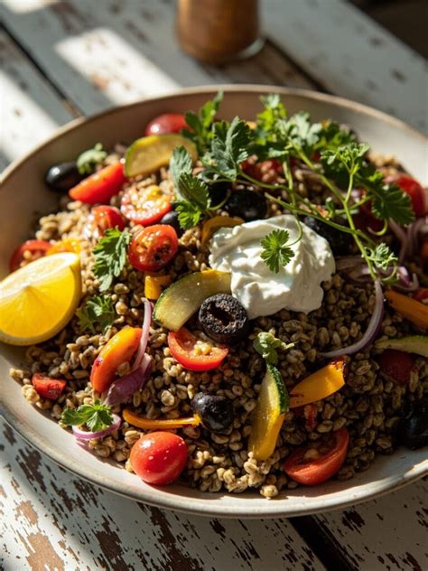 tanier s lososom a zeleninou