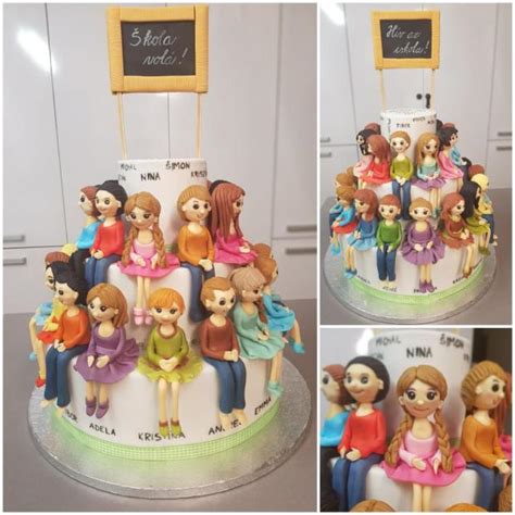 torta na rozlúčku so škôlkou