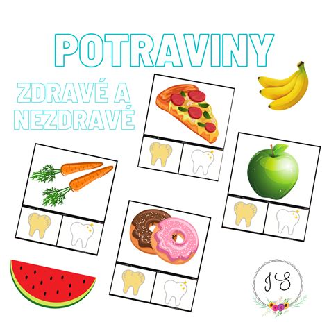Infografika porovnávajúca zdravé a nezdravé potraviny