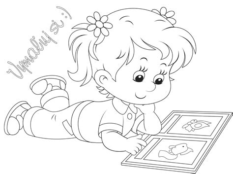 dvojročné dieťa s rodičom číta knihu