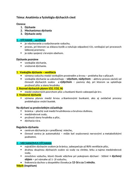 Porovnanie dýchacích ciest dieťaťa a dospelého