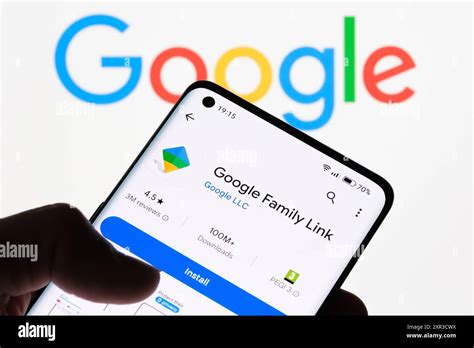Screenshot aplikácie Google Family Link