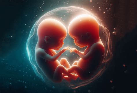 Ilustrácia zobrazujúca embryo v maternici
