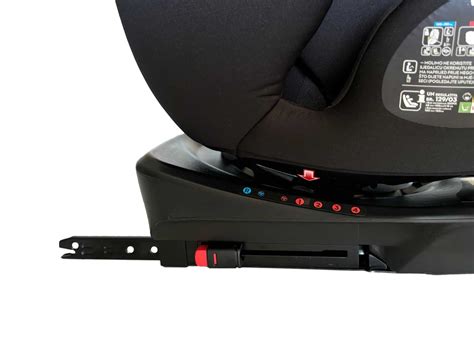 Detail indikátora ISOFIX meniaceho farbu