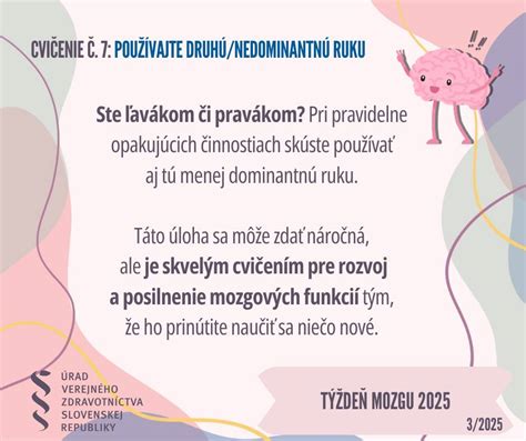 Ilustrácia mozgových funkcií