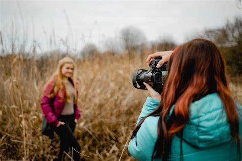 Fotografka pri práci