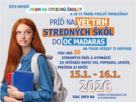 Mapa s vyznačenými rôznymi typmi stredných škôl