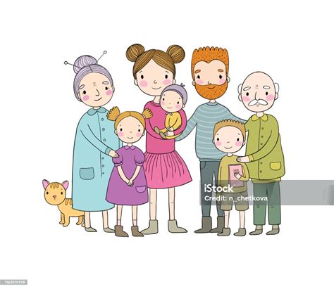 Ilustrácia rodiny, kde otec odmieta dieťa