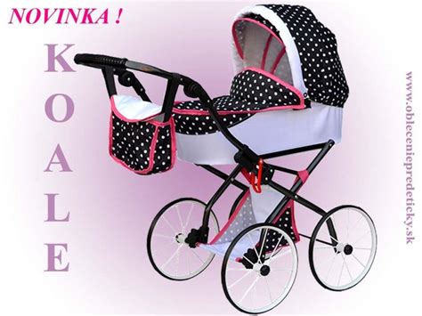 Infografika s rozmermi rôznych typov kočíkov pre bábiky
